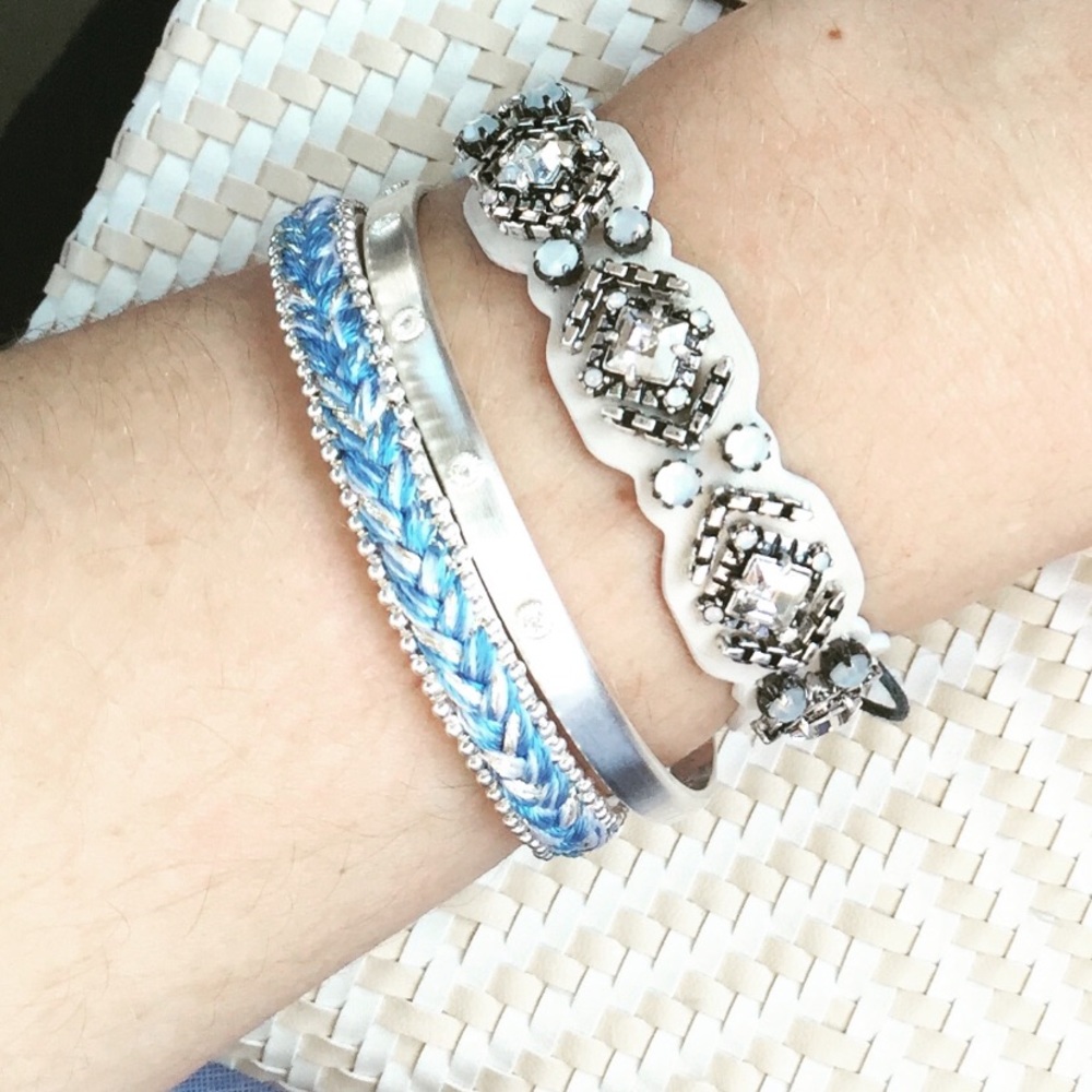Stella & Dot wanderer cuff silver - Picture 5 of 5